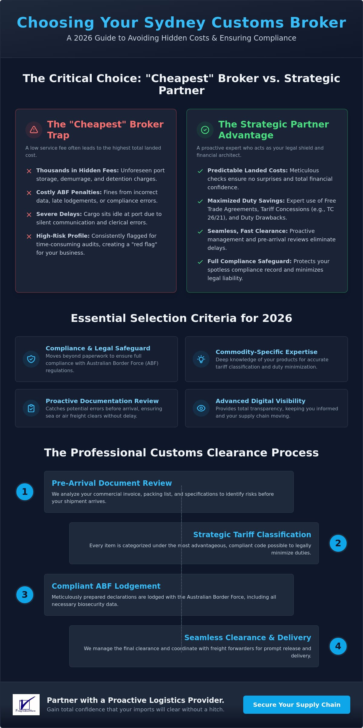 Choosing a Reliable Customs Broker in Sydney: A 2026 Buying Guide